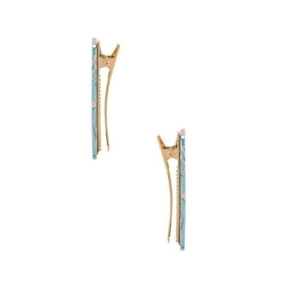 NWT 8 OTHER REASONS Spice Clip in Blue (Pair) - Picture 3 of 3